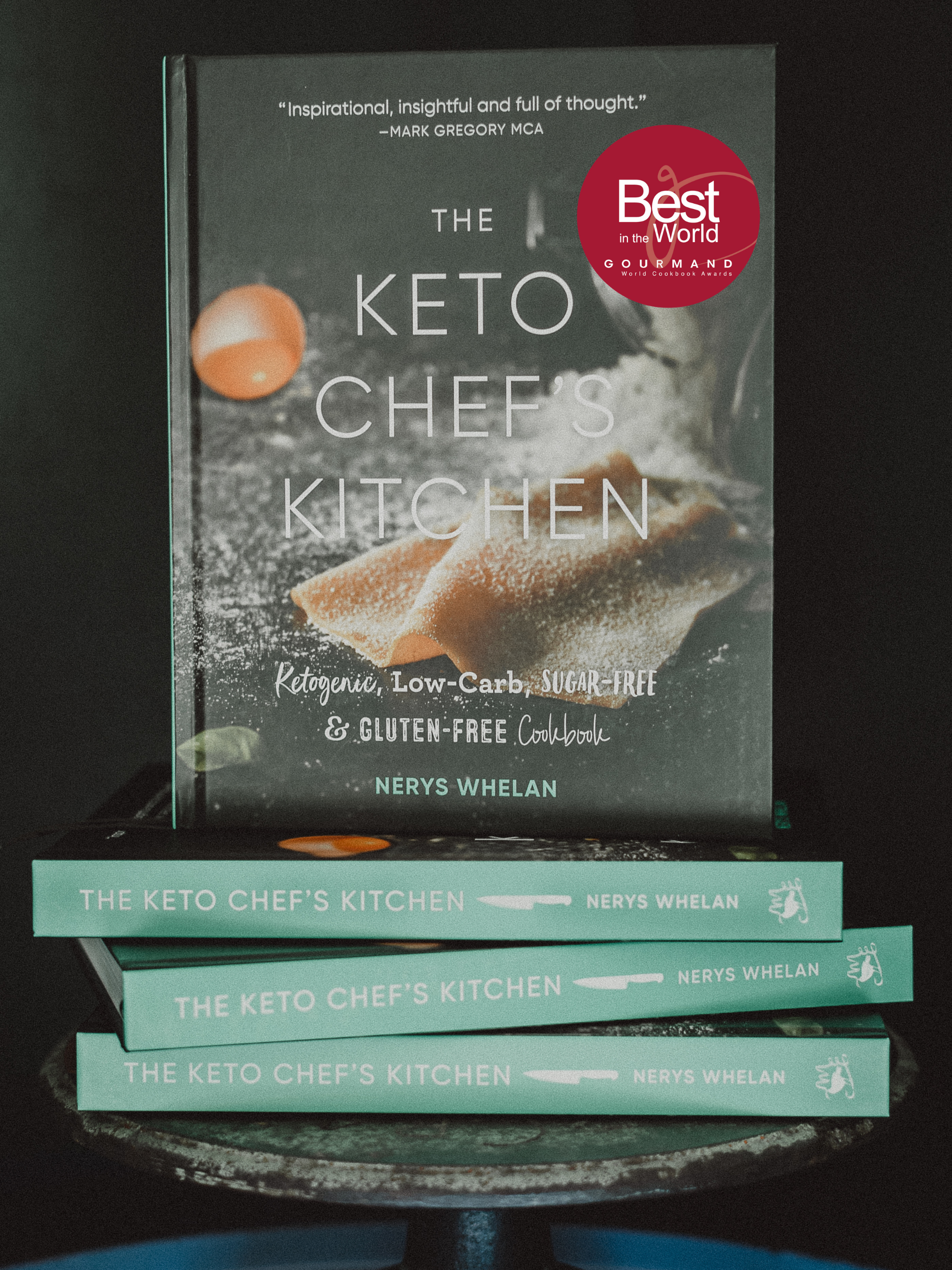 The Keto Chef's Kitchen Cookbook, Nerys Whelan, Gourmand Best In the World